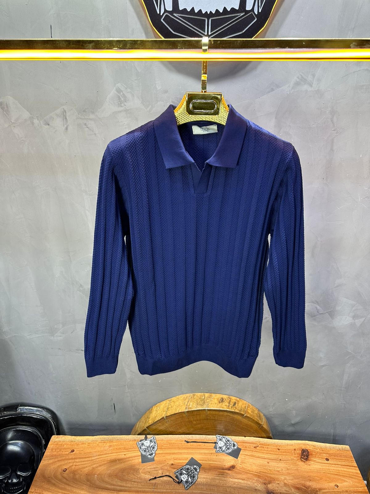 POLO TRICOTE BLUE 5124 - ZG PREMIUM