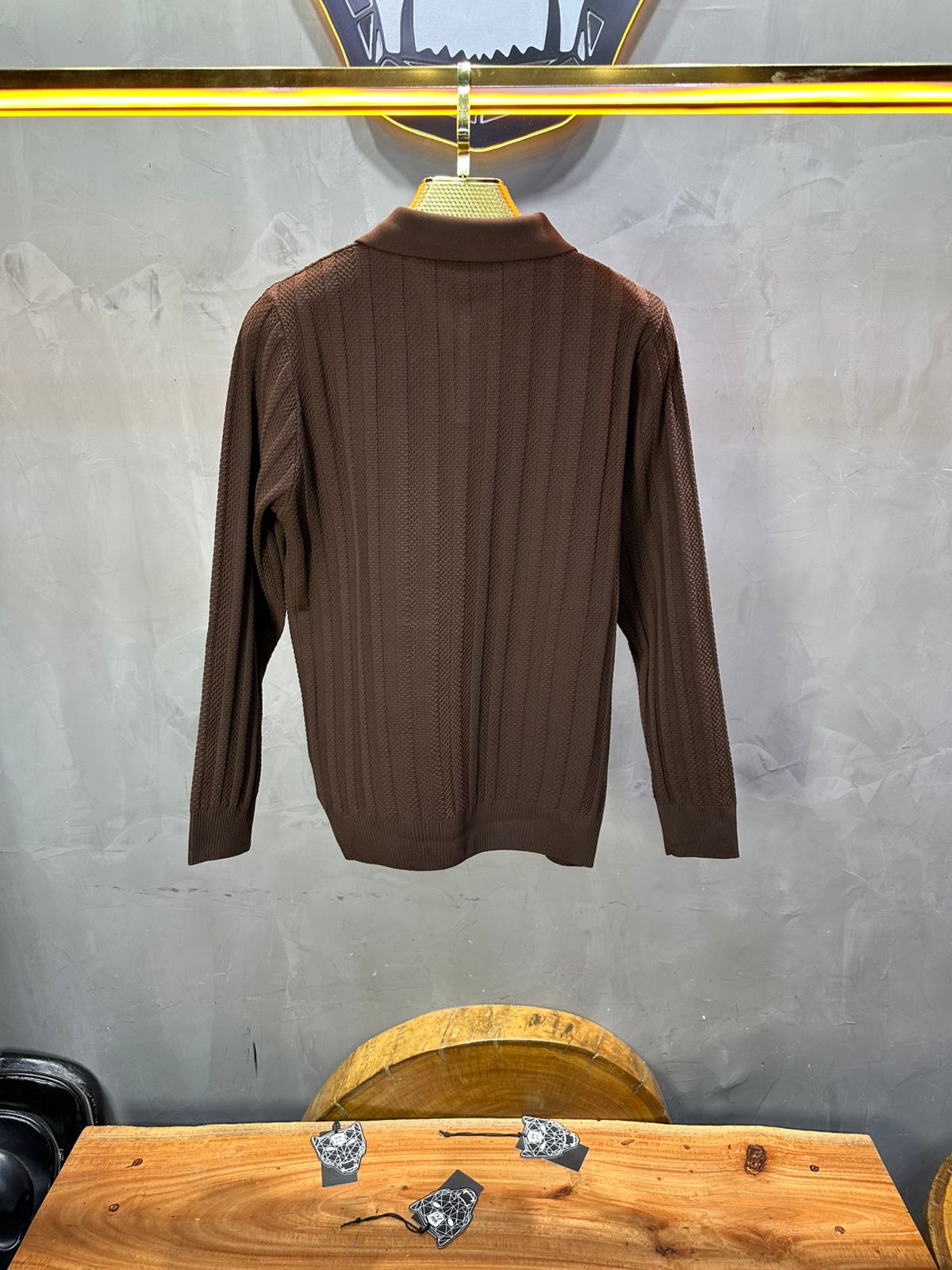 POLO TRICOTE MARON 5124 - ZG PREMIUM