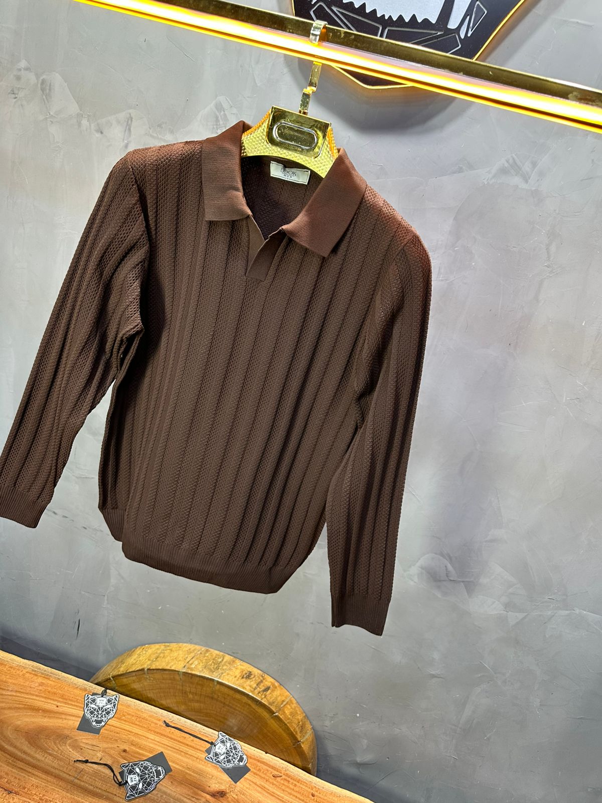 POLO TRICOTE MARON 5124 - ZG PREMIUM