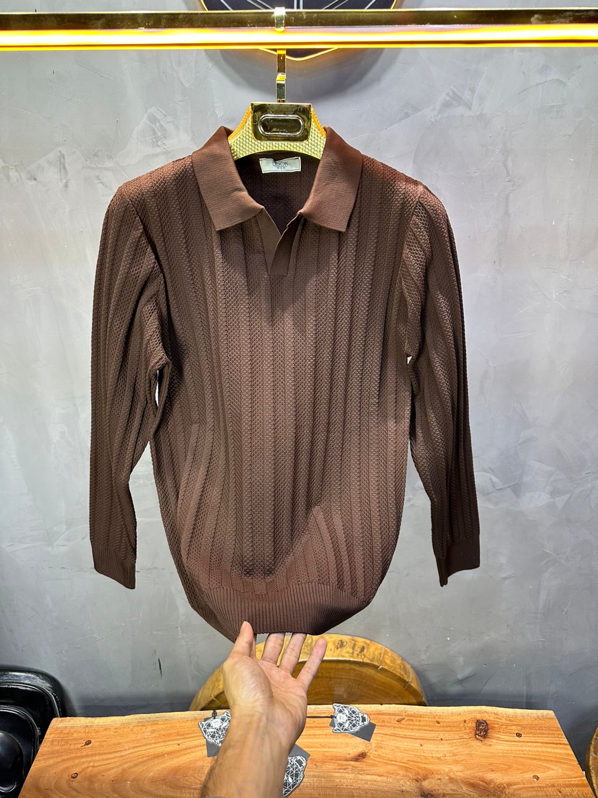 POLO TRICOTE MARON 5124 - ZG PREMIUM