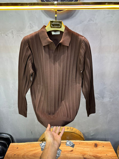 POLO TRICOTE MARON 5124 - ZG PREMIUM
