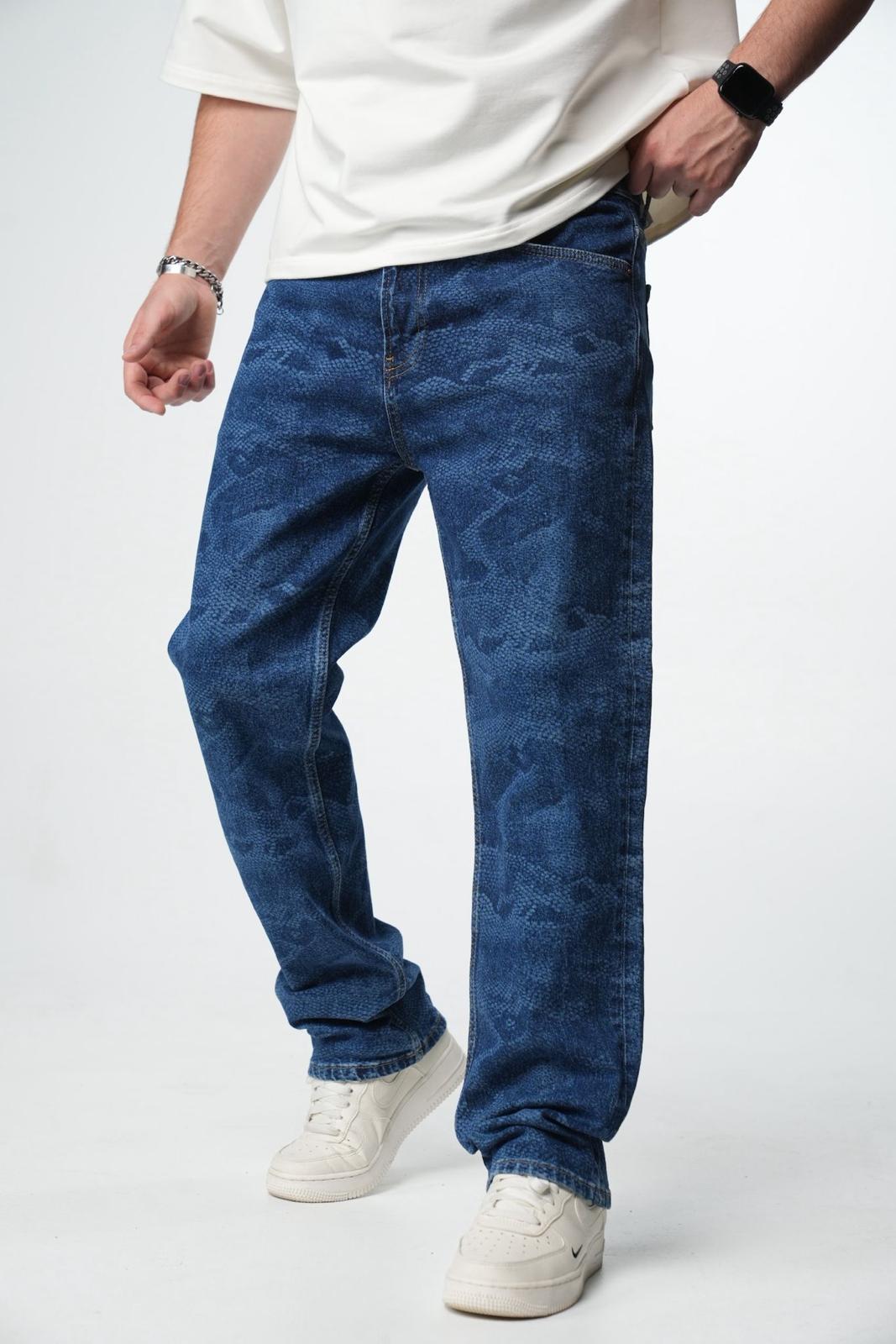 JEANS BAGGY BLUE B9753 - ZG PREMIUM