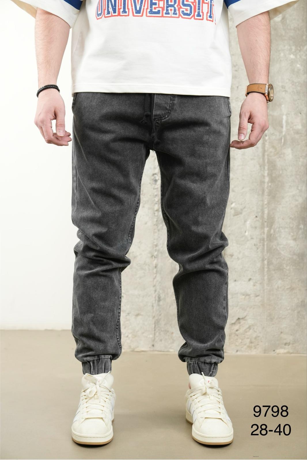 JEANS JOGGER GRIS B9798 - ZG PREMIUM