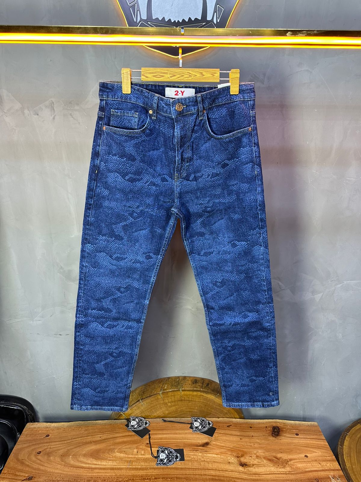 JEANS BAGGY BLUE B9753 - ZG PREMIUM