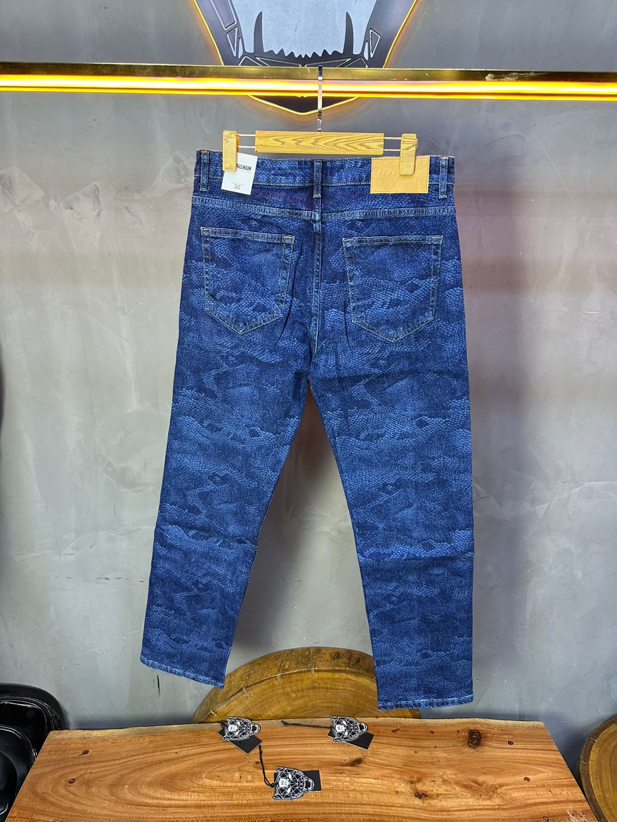 JEANS BAGGY BLUE B9753 - ZG PREMIUM