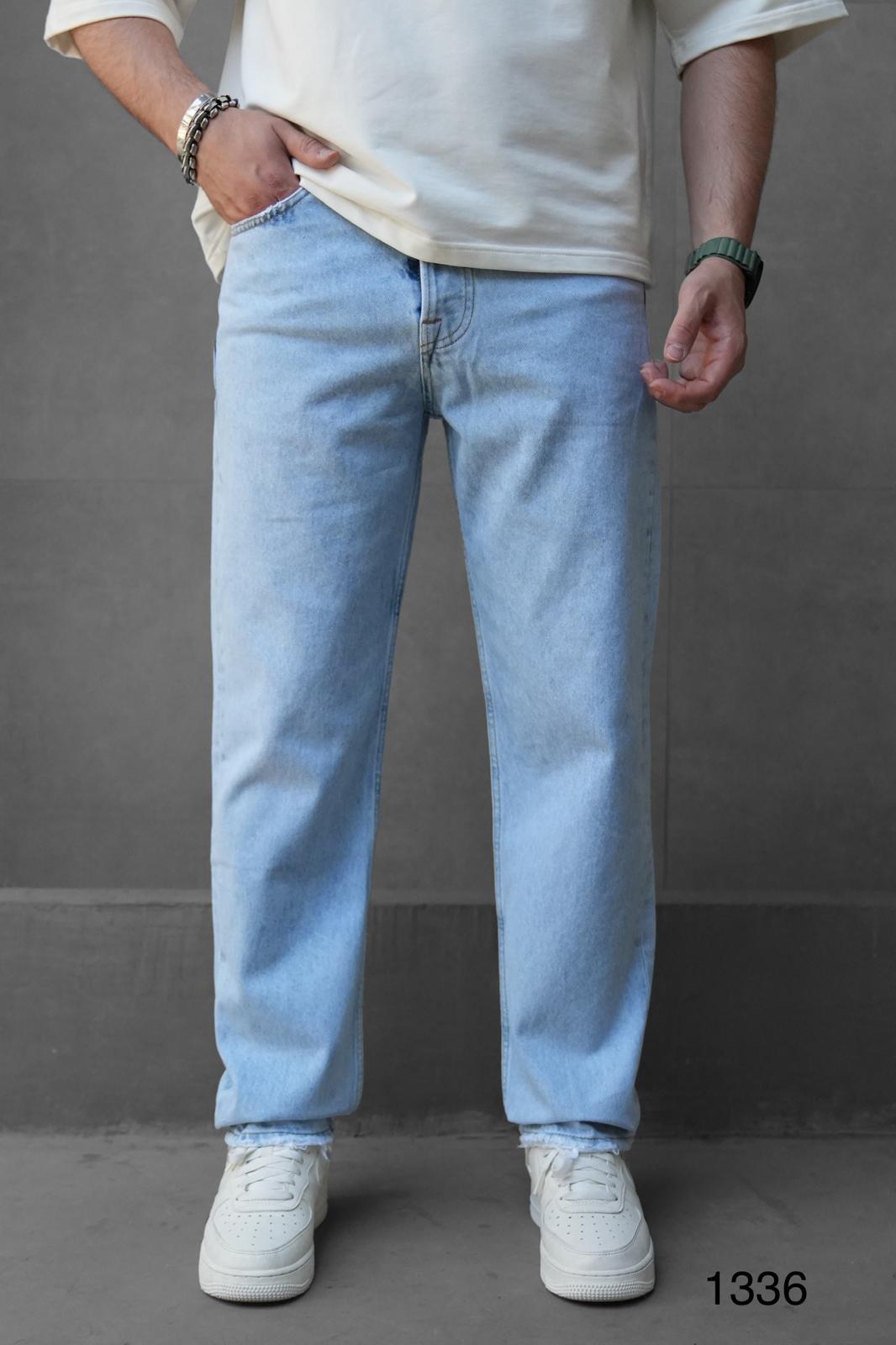 JEANS BAGGY BLUE SIMPLE C1336 - ZG PREMIUM