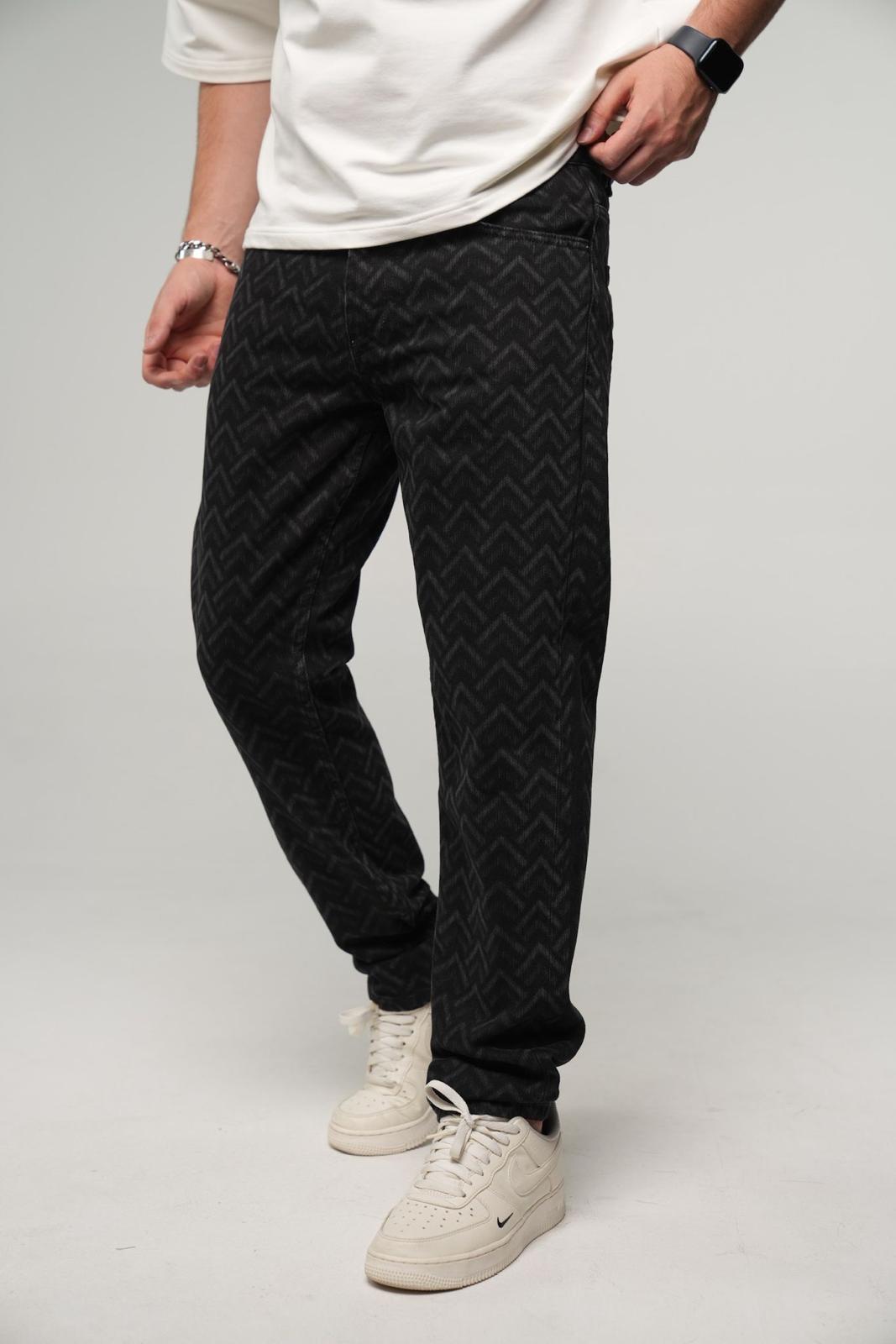 JEANS CAMOUFLAGE DIGITAL NOIR B9557 - ZG PREMIUM