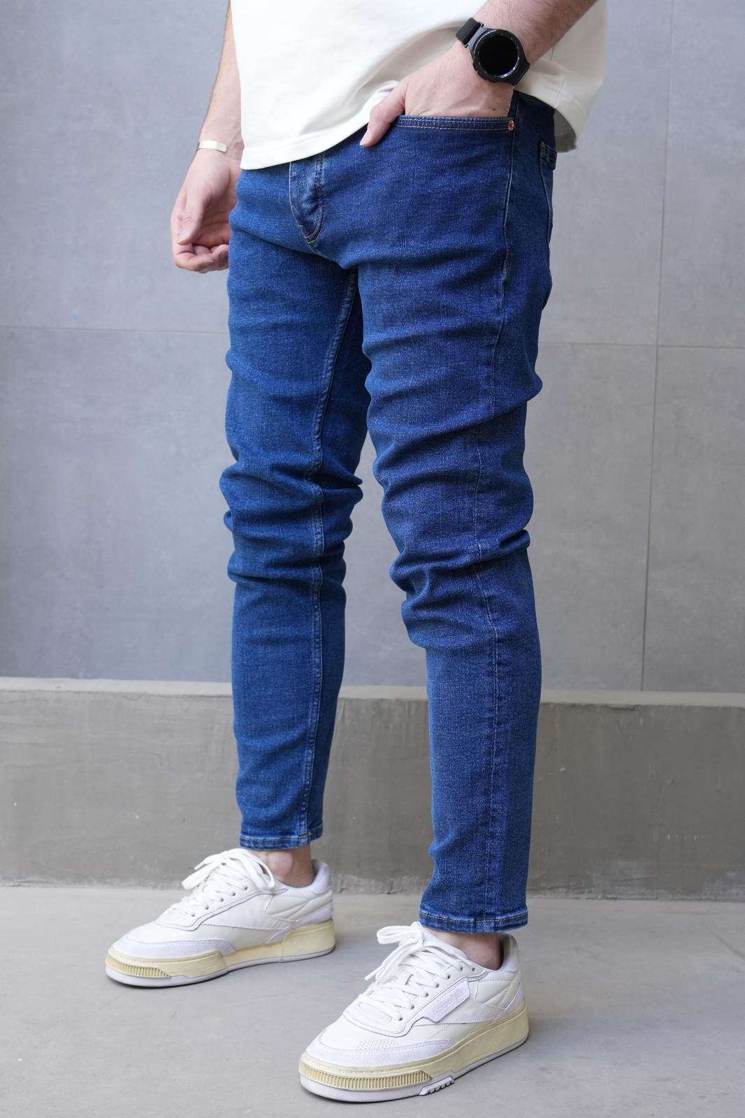 JEANS SLIM BLEU FONCE C1132 - ZG PREMIUM
