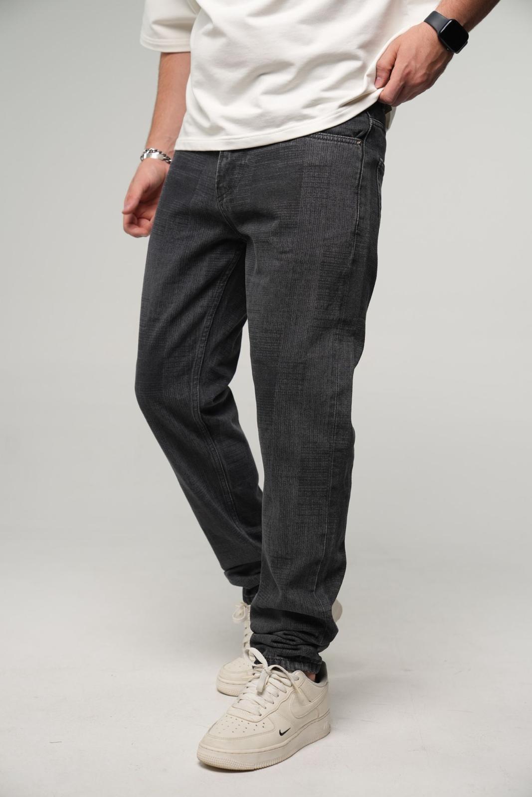 JEANS NOIR DROIT B9758 - ZG PREMIUM