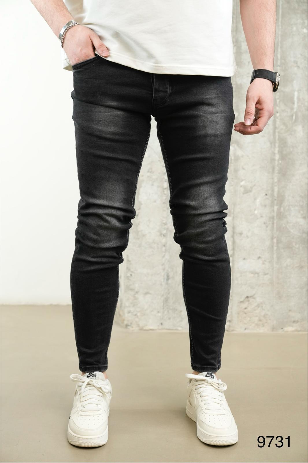 JEANS SKINNY NOIR B9731 - ZG PREMIUM
