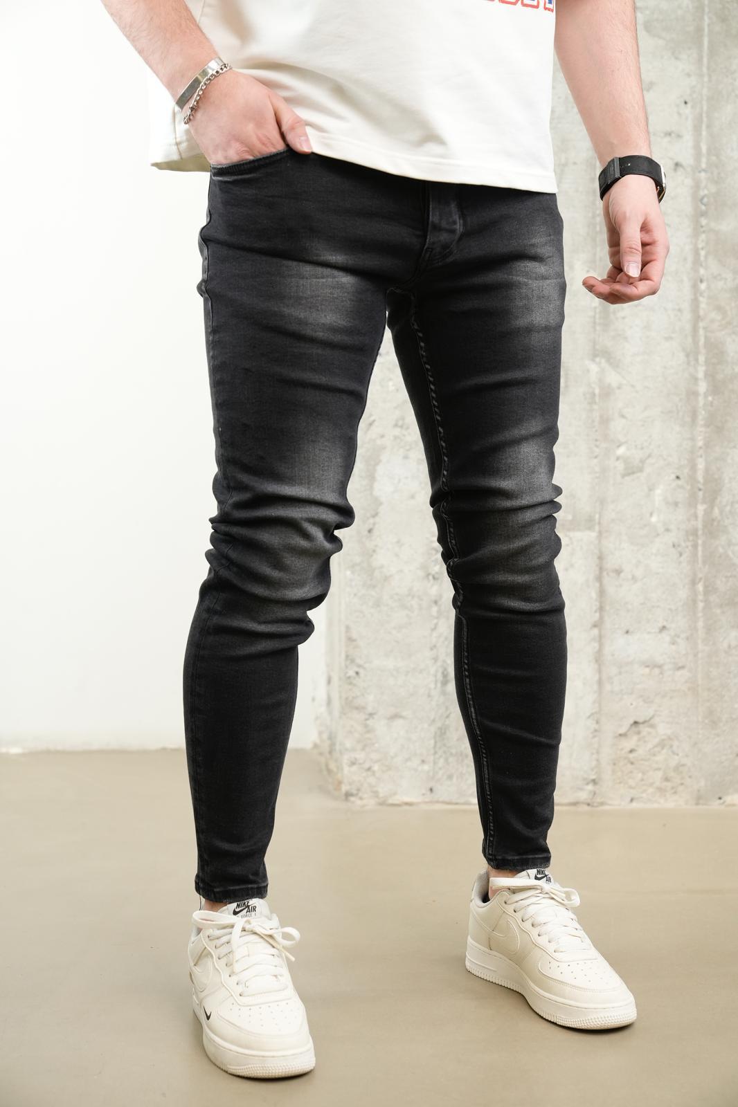 JEANS SKINNY NOIR B9731 - ZG PREMIUM