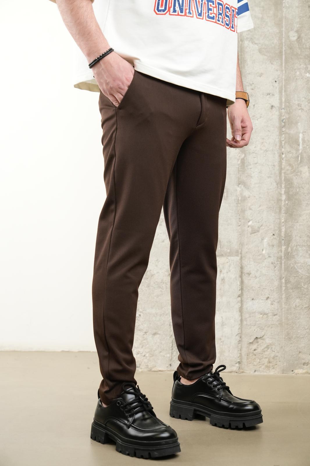 PANTALON MARON CLASSIQUE ADP04 - ZG PREMIUM