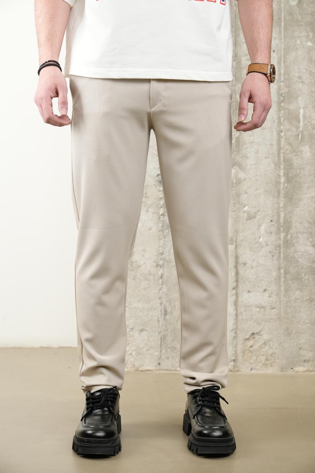 PANTALON BEIGE CLASSIQUE ADP04 - ZG PREMIUM