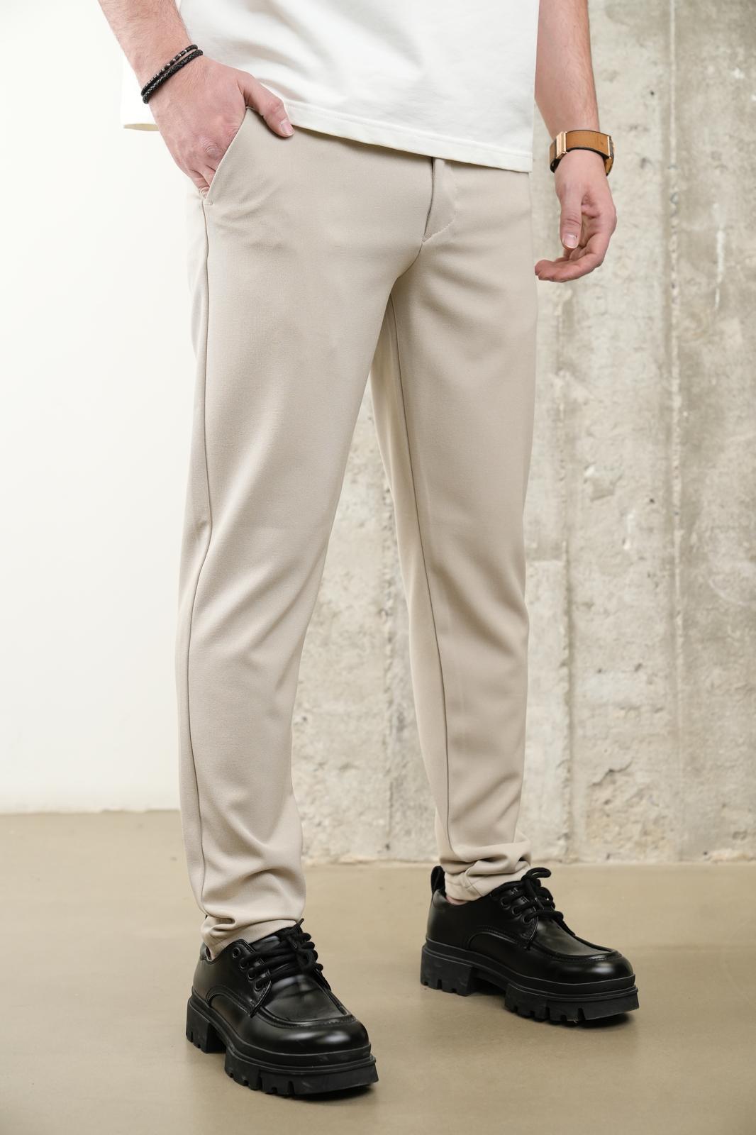 PANTALON BEIGE CLASSIQUE ADP04 - ZG PREMIUM