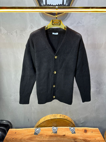 CARDIAN NOIR EN TRICOT 2606 - ZG PREMIUM