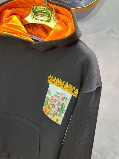 HOODIE CASABLANCA NOIR 7859 - ZG PREMIUM