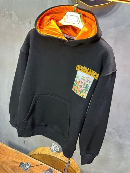 HOODIE CASABLANCA NOIR 7859 - ZG PREMIUM