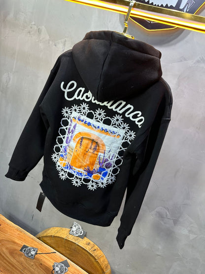 HOODIE CASABLANCA NOIR 7854 - ZG PREMIUM