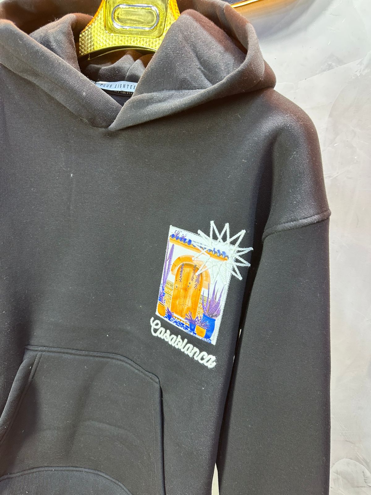 HOODIE CASABLANCA NOIR 7854 - ZG PREMIUM