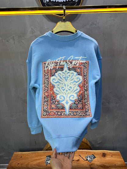 SWEAT BLEU ORNEMENTAL 7509 - ZG PREMIUM