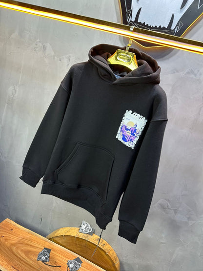 HOODIE NOIR ALGERIA 7858 - ZG PREMIUM