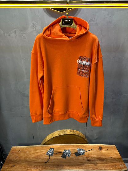 SWEAT CAPUCH ORANGE CASABLANCA 7521 - ZG PREMIUM