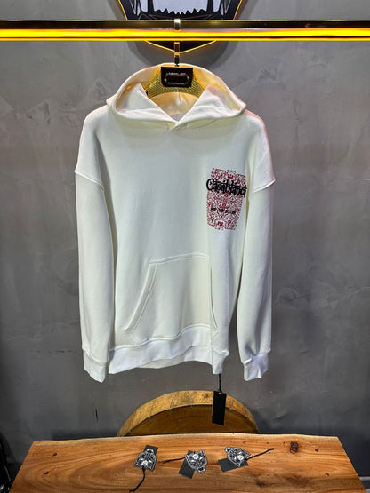 SWEAT CAPUCH WHITE CASABLANCA 7521 - ZG PREMIUM