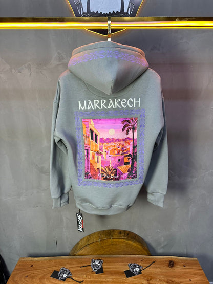 SWEAT A CAPUCH GRIS 7856 - ZG PREMIUM