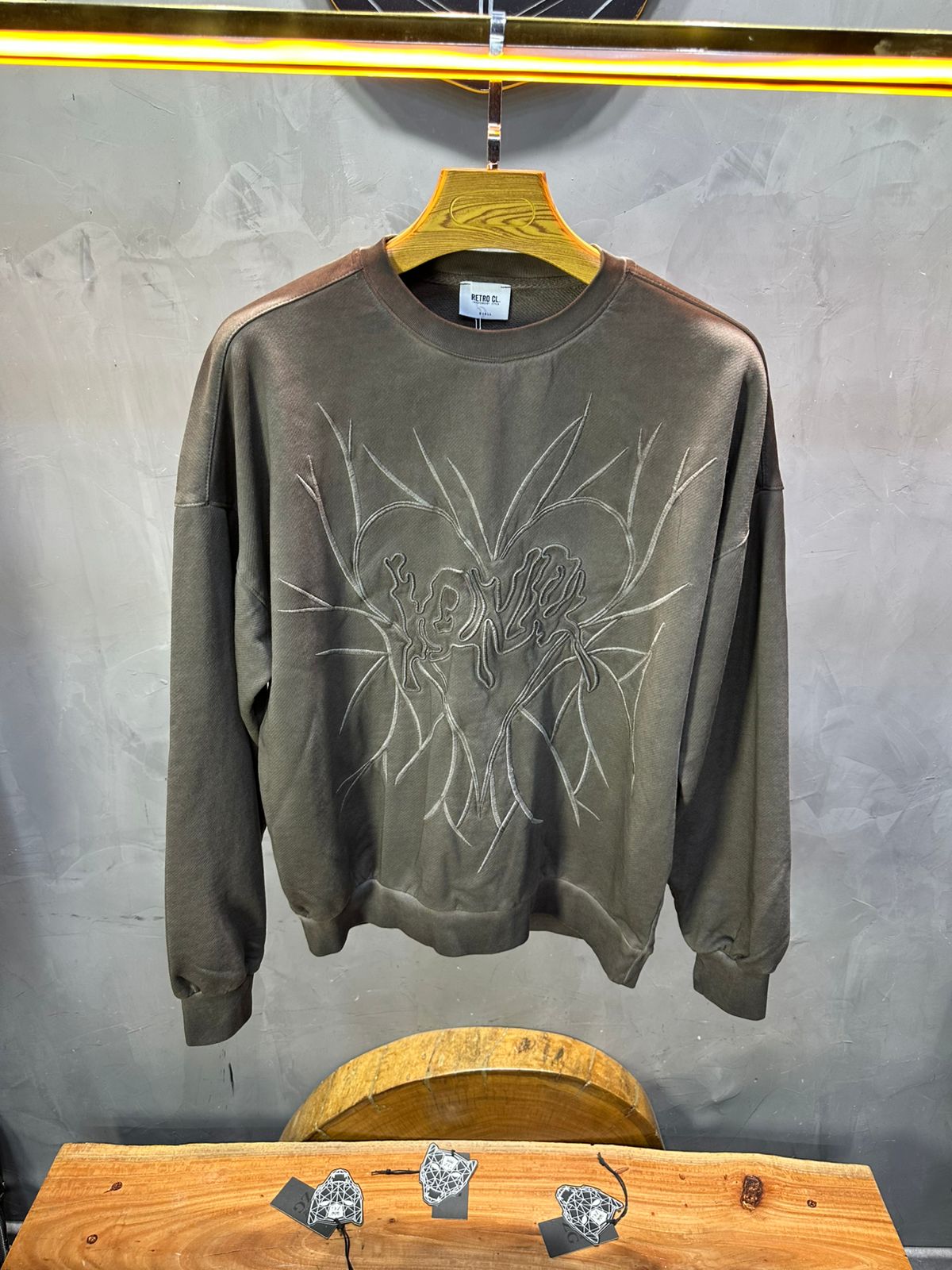 Sweat-shirt Gris Foncé 2706 - ZG PREMIUM