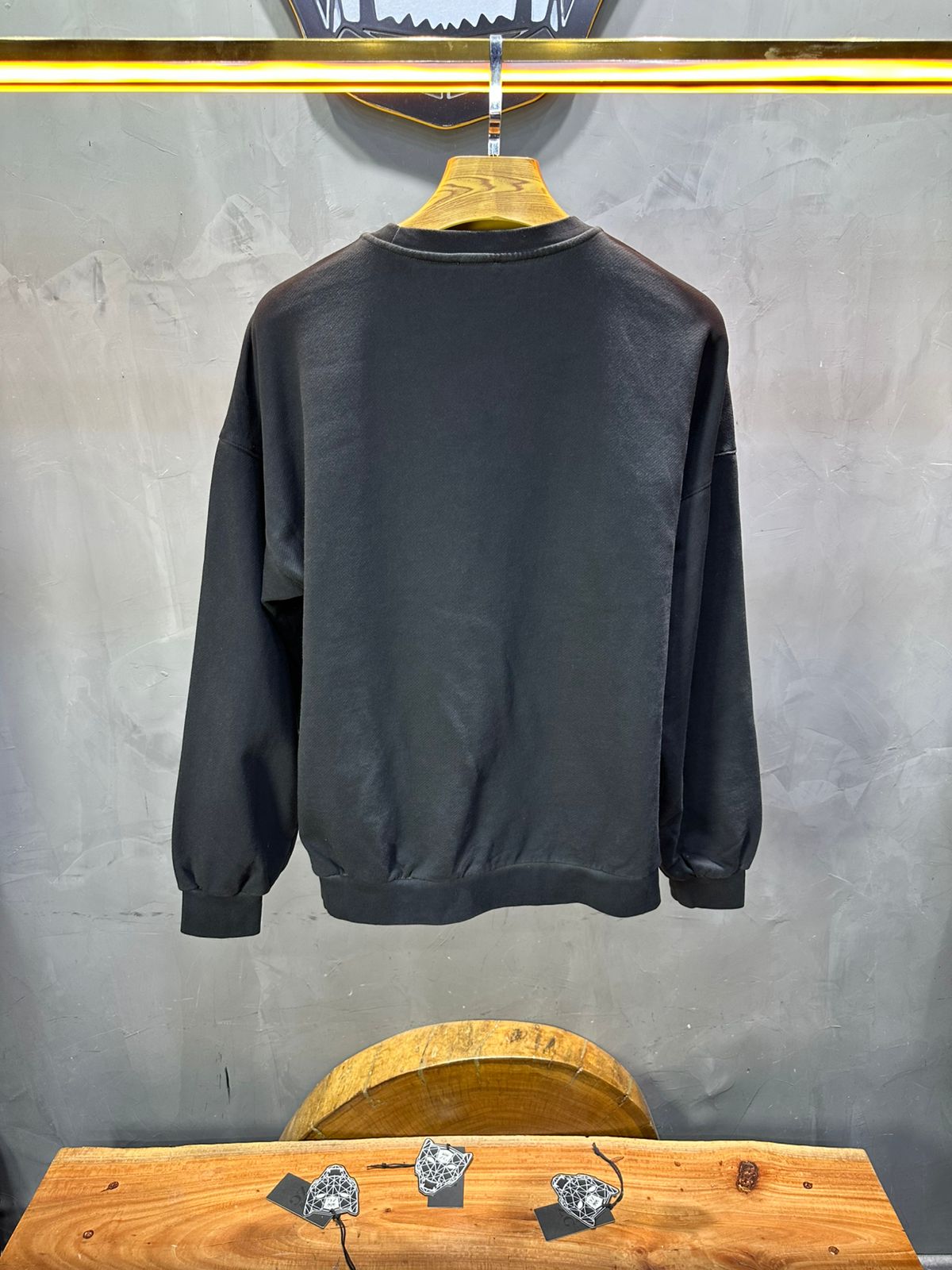 Sweat-shirt black Foncé 2706 - ZG PREMIUM