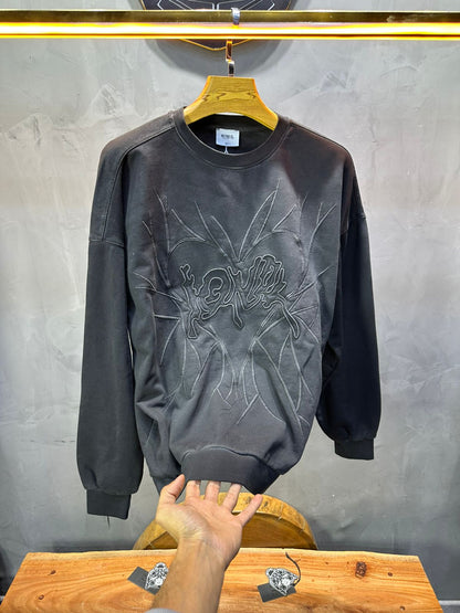 Sweat-shirt black Foncé 2706 - ZG PREMIUM