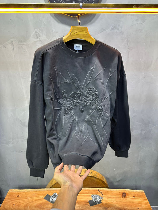 Sweat-shirt black Foncé 2706 - ZG PREMIUM