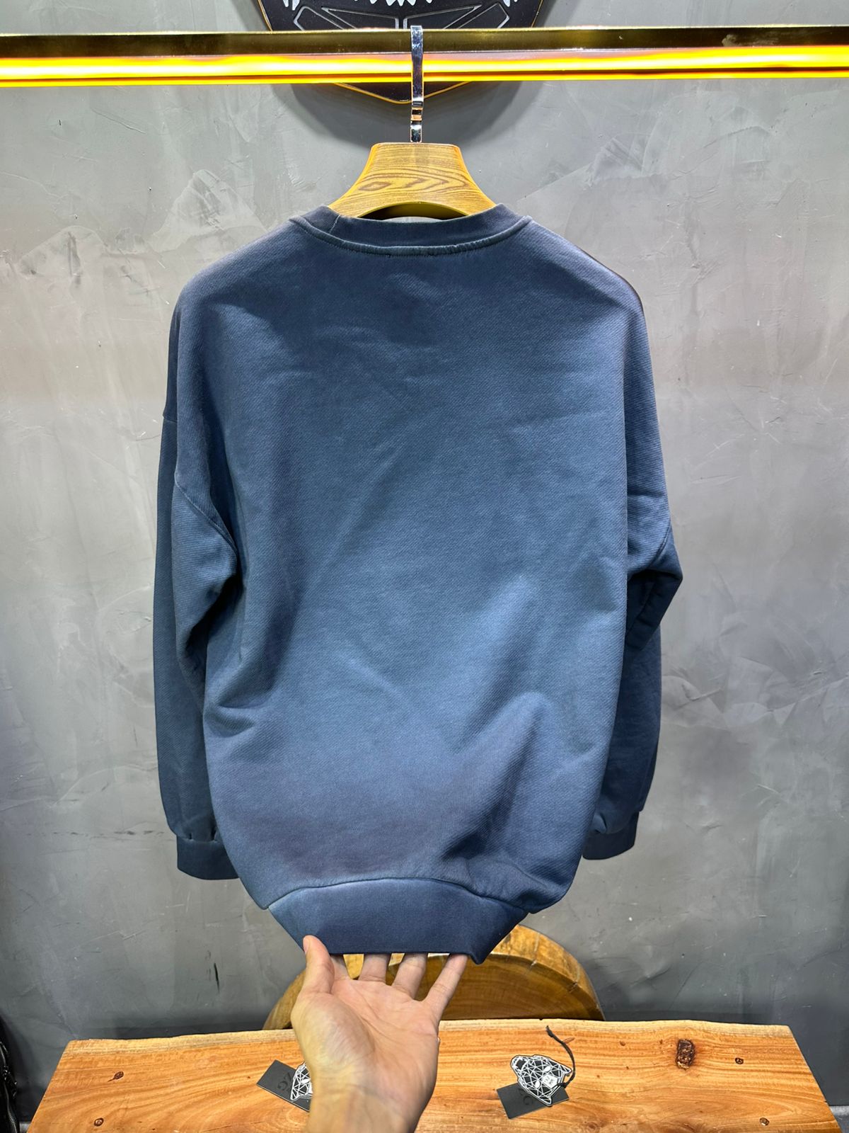 Sweat-shirt blue Foncé 2706 - ZG PREMIUM