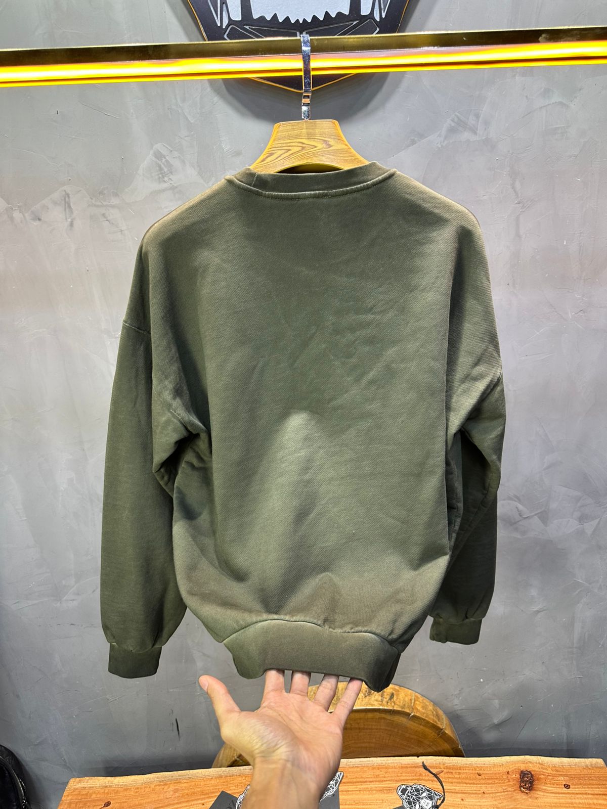 Sweat-shirt vert 2706 - ZG PREMIUM