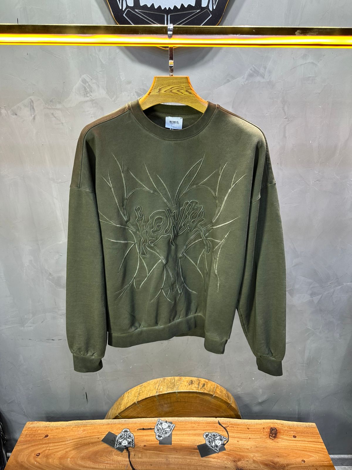 Sweat-shirt vert 2706 - ZG PREMIUM