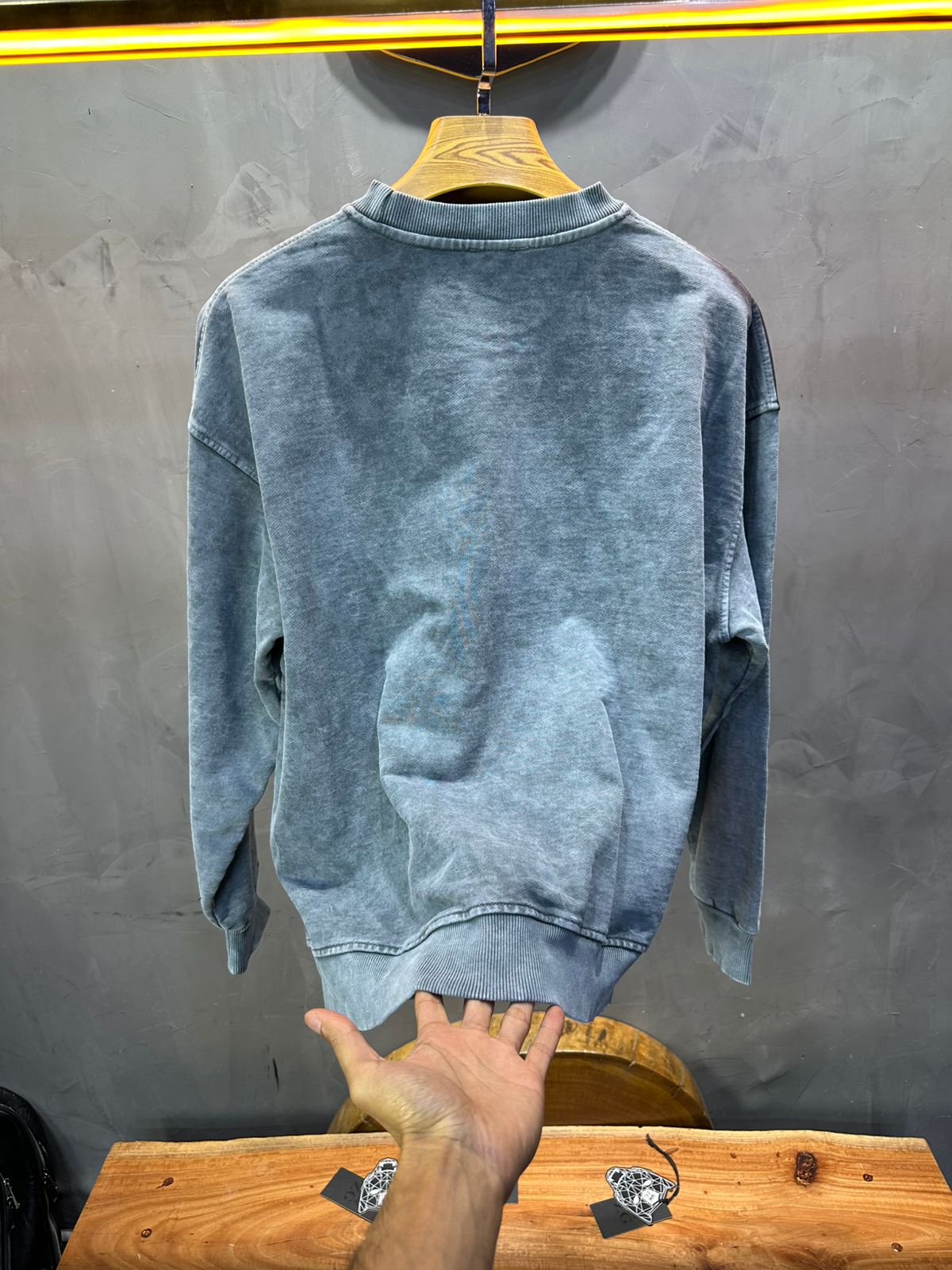 Sweat-shirt gris jacey jace - ZG PREMIUM