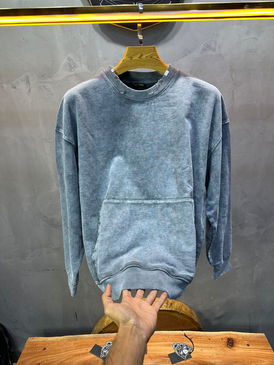 Sweat-shirt gris jacey jace - ZG PREMIUM