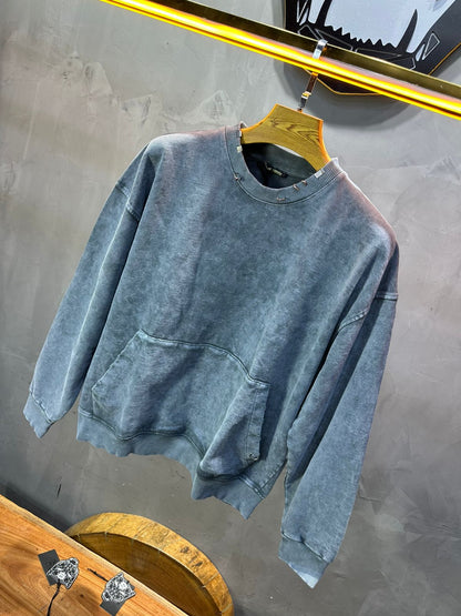Sweat-shirt gris jacey jace - ZG PREMIUM