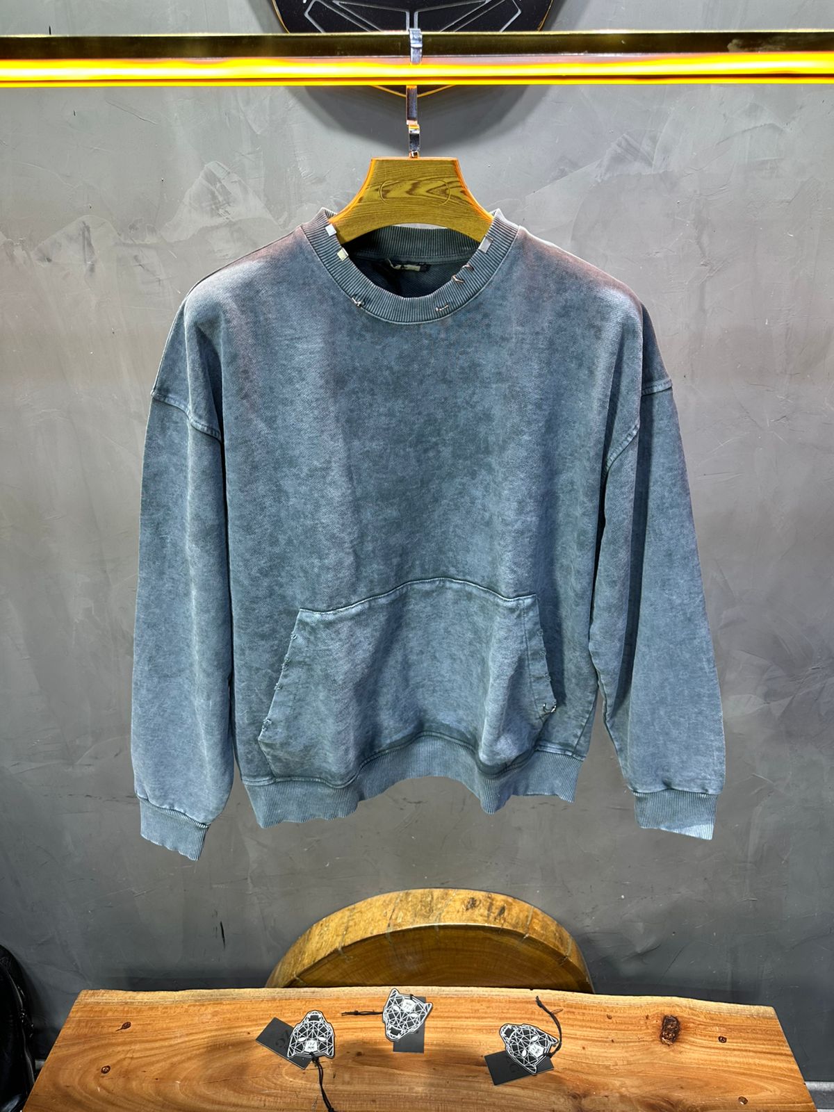 Sweat-shirt gris jacey jace - ZG PREMIUM