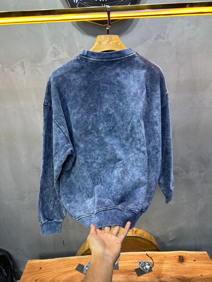 Sweat-shirt bleu jacey jace - ZG PREMIUM
