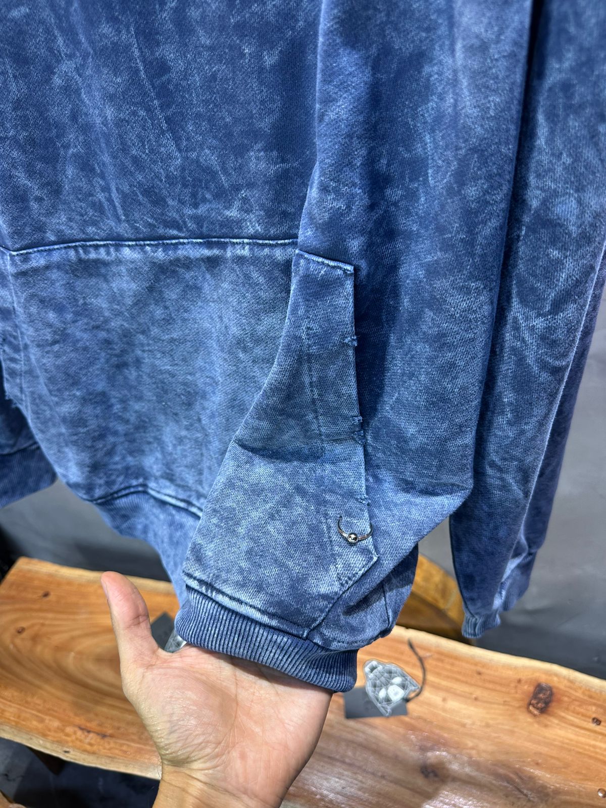 Sweat-shirt bleu jacey jace - ZG PREMIUM