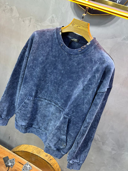Sweat-shirt bleu jacey jace - ZG PREMIUM