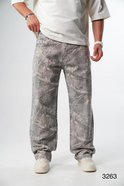 Jean Large Camouflage Gris ES3263 - ZG PREMIUM