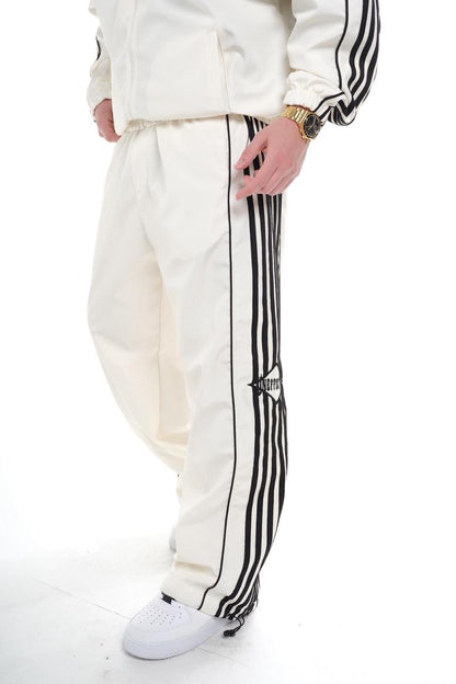 Ensemble Survêtement blanc avec Bandes Blanches HG259 - ZG PREMIUM