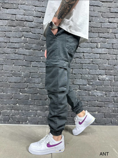 Pantalon Cargo Jogger antracite 9000 - ZG PREMIUM