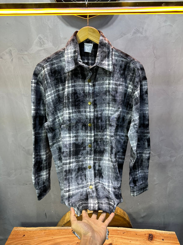 Chemise Carreaux Tie-Dye Homme 2619
