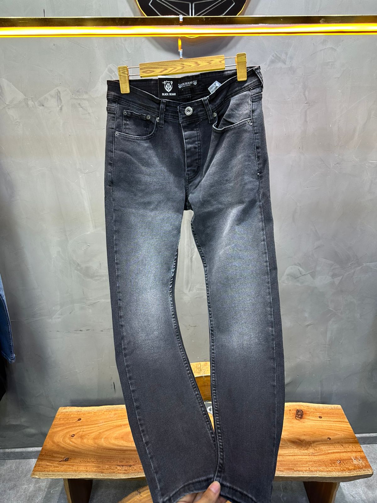 Jeans Homme Gris Foncé 928 - ZG PREMIUM