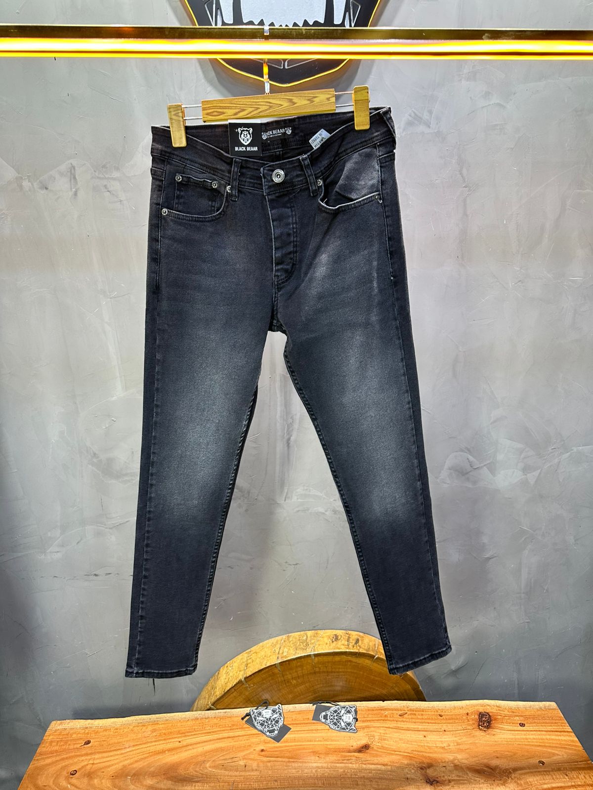 Jeans Homme Gris Foncé 928 - ZG PREMIUM