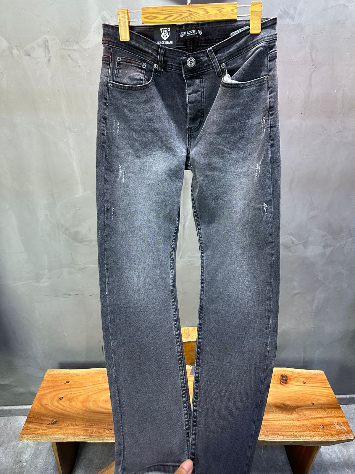 Jeans Homme gris Délavé 929 - ZG PREMIUM