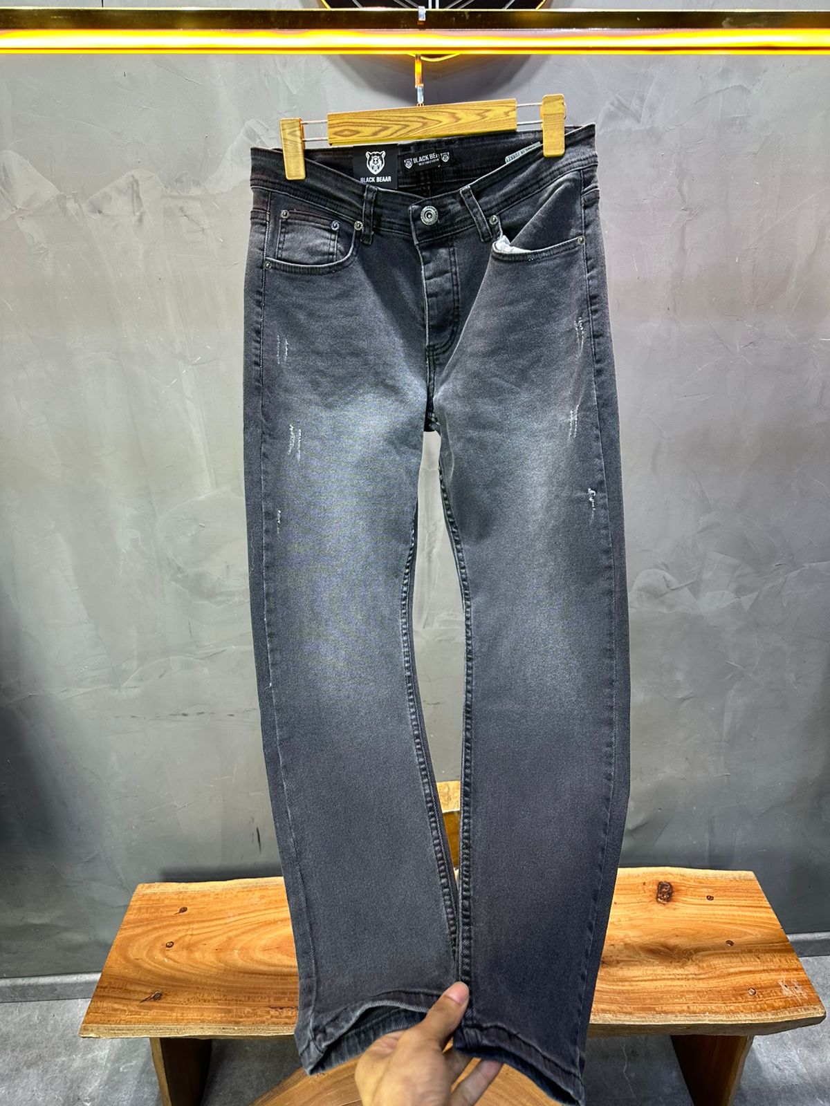 Jeans Homme gris Délavé 929 - ZG PREMIUM